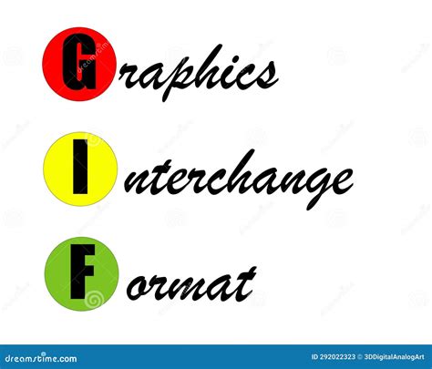 Illustrated Graphic Interchange Format Stock Vector - Illustration of ...