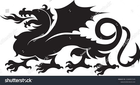 286 Family Crest With Dragon Images, Stock Photos & Vectors | Shutterstock