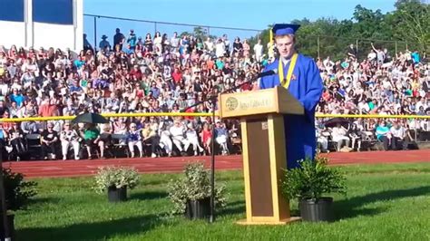 James Caldwell High School Class of 2014 Salutatorian Sean Clarkin - YouTube