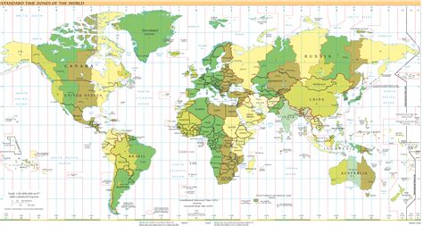 Germany Map Time Zones