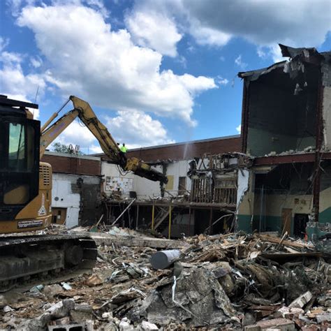 More of "Old WHS" Demolished | Massillon Washington High School Alumni Association