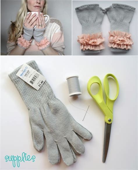 Chic Fingerless Gloves - DIY - AllDayChic