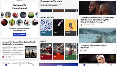 Microsoft's new Hummingbird app uses AI to deliver personalized news - PhoneArena