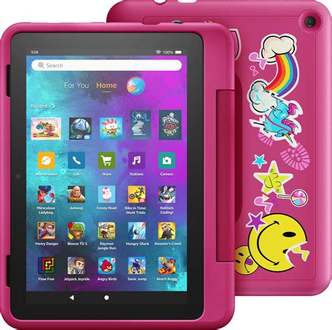 Amazon Fire HD 8 Kids Pro Ages 6-12 (2022) 8" HD tablet with Wi-Fi 32 ...