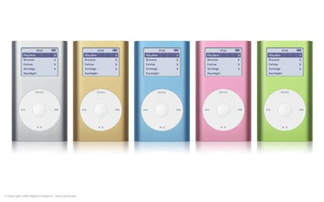 iPod Mini (2004) - p.269 | Apple design, Apple products, Ipod