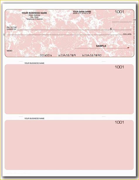 Free Check Template Of Free Printable Blank Checks Template and Blank Business ...