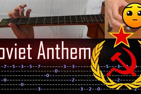 How to play 'Red Alert 3 theme - Soviet March' Guitar Tutorial [TABS] Fingerstyle - Soviet Guitar