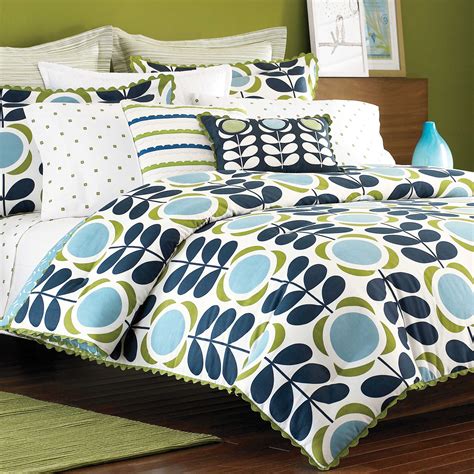 Orla Kiely Field of Flowers Bedding Set, 100% Cotton Sateen 300 Thread Count | Orla kiely ...