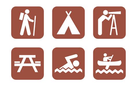 Camping Symbols Cliparts: Add Outdoor Adventure to Your Designs