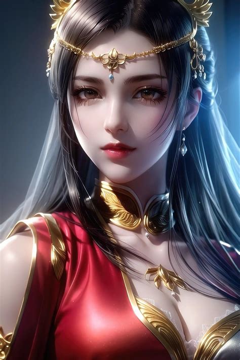 Cai lin adalah sosok carakter ratu ular di serial legenda china, property original from 斗破苍穹 ...