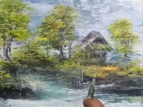 bahay kubo painting/house in the forest - YouTube