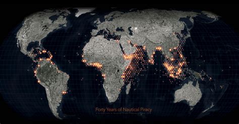 Somali Pirates Map