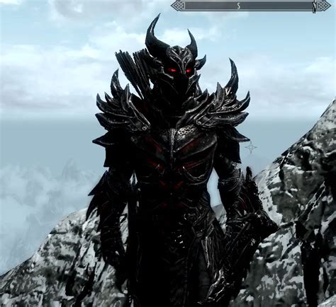 Daedric Armor Retexture at Skyrim Nexus - mods and community