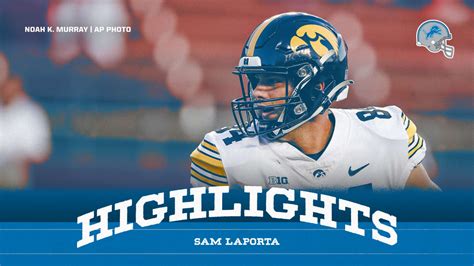 Sam LaPorta highlights