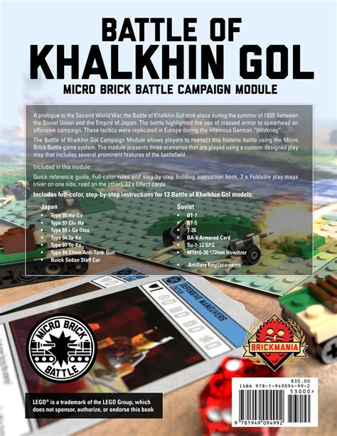 Battle of Khalkhin Gol - Micro Brick Battle Campaign Module - Brickmania Toys