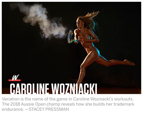 How tennis star Caroline Wozniacki got that Body Issue body - ESPN