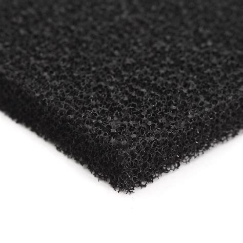 20x30x1.2cm DIY Activated Carbon Impregnated Foam Sponge Filter Pad Sheet Black | Shopee Malaysia