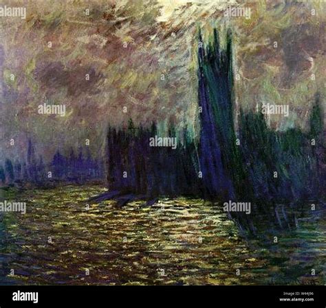 Claude Monet Houses of Parliament Stock Photo - Alamy