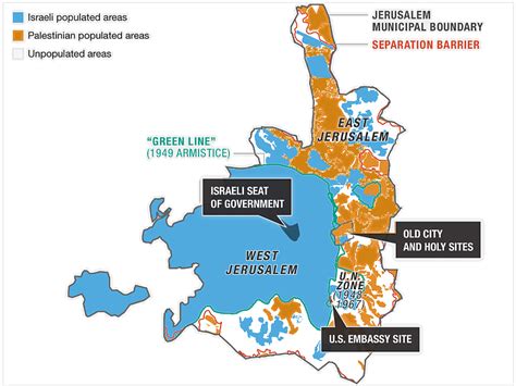 Jerusalem's ethnic map : r/Israel