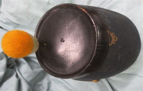 US Model 1867 Army Infantry shako hat – Battleground Antiques