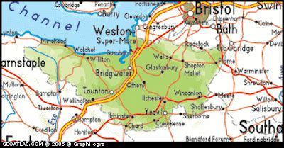 Map of Somerset City Picture | United Kingdom Map Regional City Province