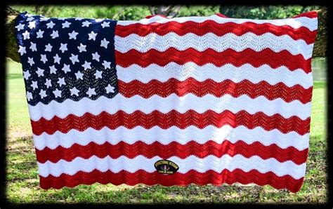 American Flag Afghan Inspiration | Afghan crochet patterns, Crochet afghan, Crochet patterns