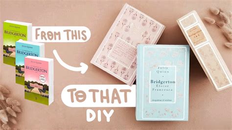 DIY AESTHETIC BOOK COVERS - I painted my Bridgerton books! - YouTube