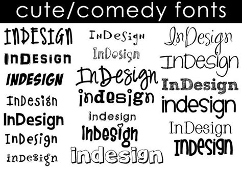 Cute-Comedy Fonts by Moonangel517 on DeviantArt