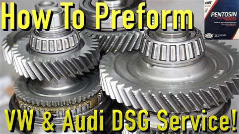 How To Perform DSG Service for VW Audi - YouTube