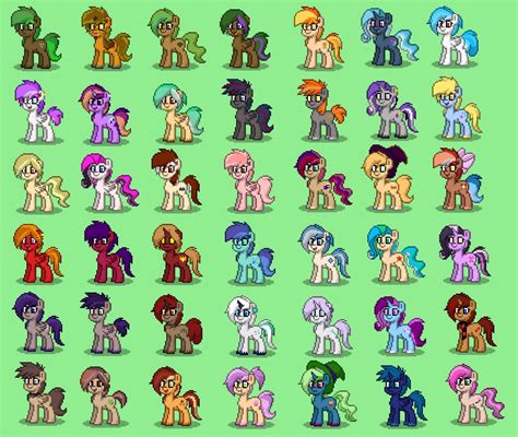 Pony Town - Cavalcade of Ponies by JaegerPony on DeviantArt