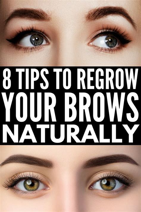 How to Grow Eyebrows Fast: 8 Brow Hacks That Actually Work | How to ...