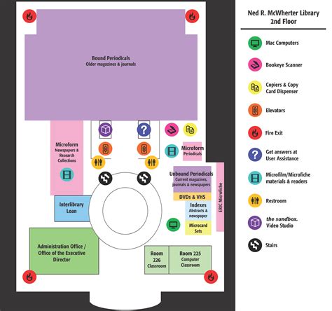 McWherter Library Floor Plans - Libraries - The University of Memphis