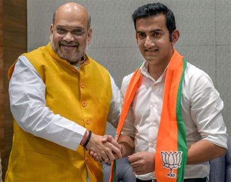 Gautam Gambhir joins BJP, likely to contest LS polls - Rediff.com India News