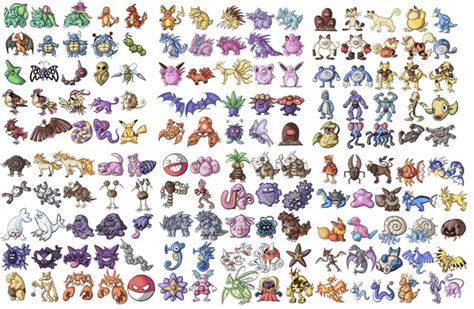 I drew all original 151 Pokemon from memory : r/pokemon