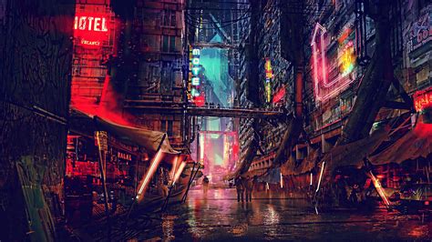 Red Cyberpunk Wallpaper 3840x2160 65091 - Baltana