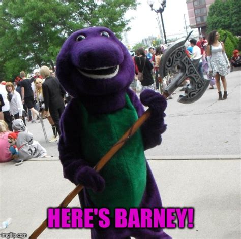 Scary barney memes - asekaX