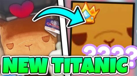 🍊TITANIC CAPYBARA PLUSHIE 🎁LEAKED🎁 in Pet Simulator X😱 - YouTube