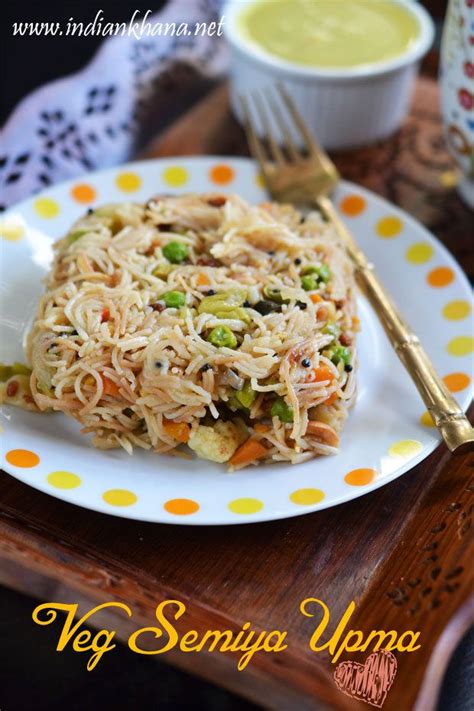 Vegetables Semiya Upma | Vermicelli Upma Recipe | Easy Breakfast Recipes | Recipe | South indian ...