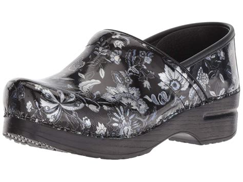 Dansko Womens Professional Leather Closed Toe Clogs, Black, Size 12.5 ...