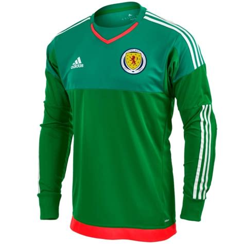 Scotland goalkeeper Home football shirt 2016/17 - Adidas - SportingPlus.net