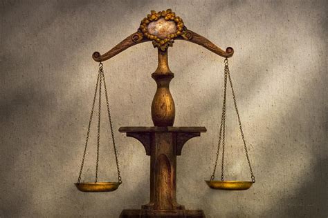 Lawyer - Scale - Fair and Just Photograph by Mike Savad - Fine Art America