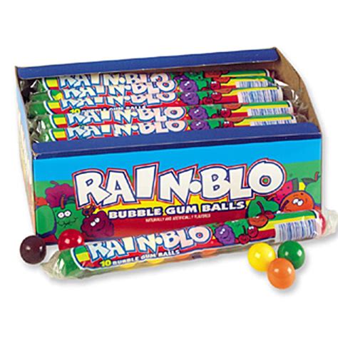 Rain-Blo Bubble Gum Balls, 1.7 Ounce Tube, 24 Pack by RainBlo: Amazon.ca: Grocery