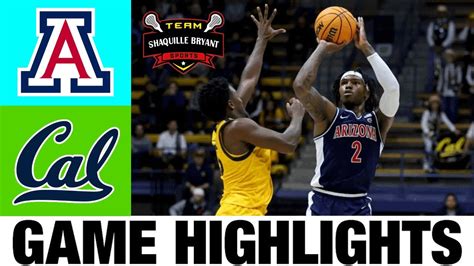 #4 Arizona vs California Highlights | NCAA Men's Basketball | 2023 College Basketball - Win Big ...