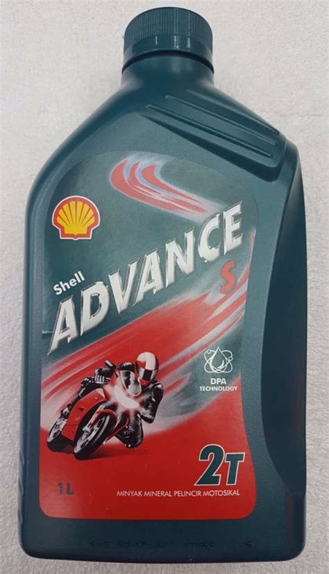 SHELL ADVANCE S MOTORCYCLE 2T OIL S 1L – Lee Hin Motor