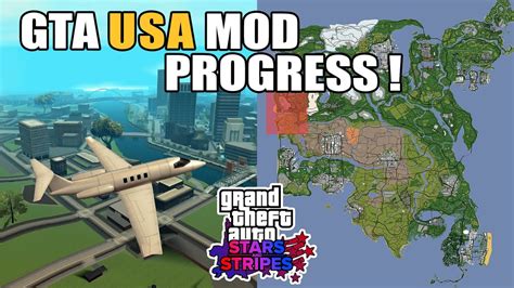 GTA USA Mod Progress - Grape Hills and Rose City (Stars & Stripes 1.2 ...