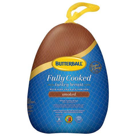 Fully Cooked Smoked Whole Turkey Breast | Butterball