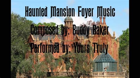 My Attempt at the Haunted Mansion Foyer Music - YouTube