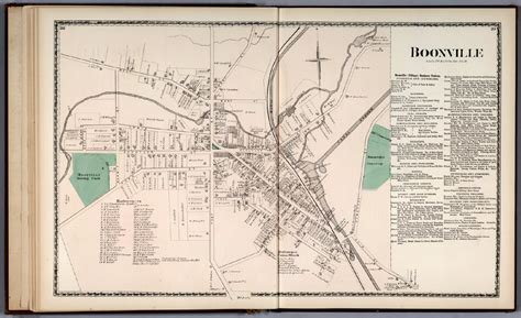 Boonville, New York. - David Rumsey Historical Map Collection