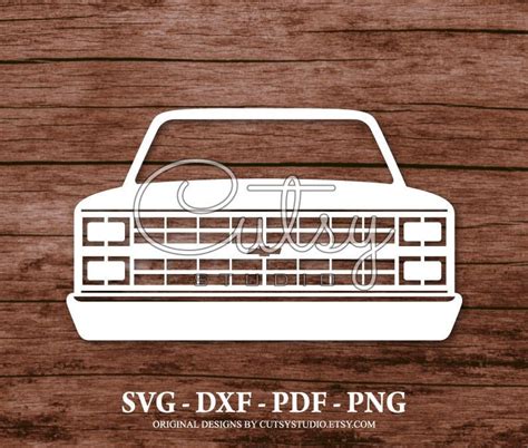 square body chevy truck clipart - Marissa Markley