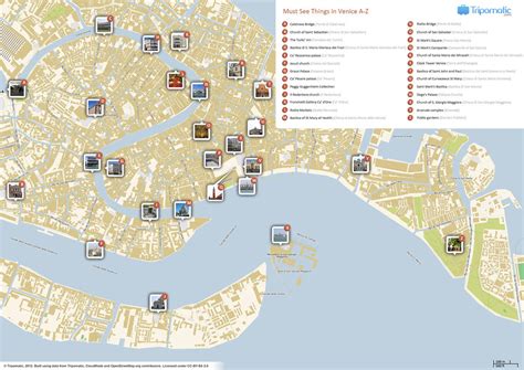 Venice printable tourist attractions map | Printable tourist… | Flickr